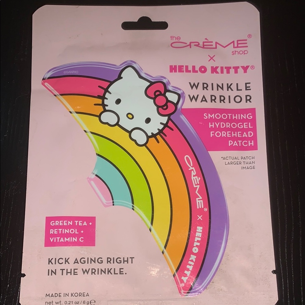 Hello Kitty Wrinkle Warrior Forehead Patch